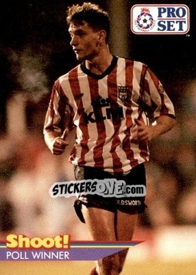 Sticker Dean Holdsworth - English Football 1991-1992 - Pro Set