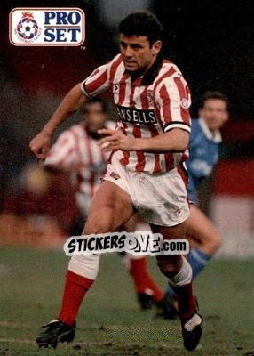Sticker Wayne Biggins - English Football 1991-1992 - Pro Set