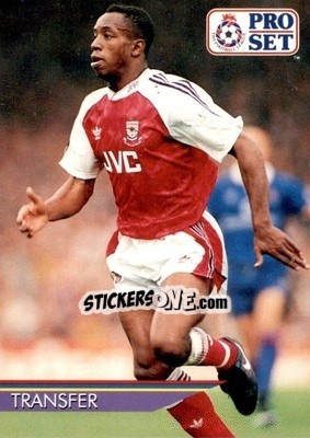 Sticker Ian Wright - English Football 1991-1992 n. 456 - Pro Set