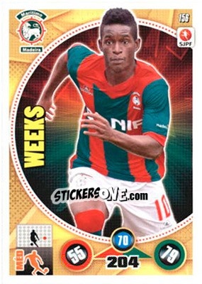 Sticker Weeks - Futebol 2014-2015. Adrenalyn XL n. 156 - Panini