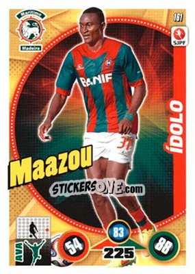 Sticker Maâzou - Futebol 2014-2015. Adrenalyn XL n. 161 - Panini