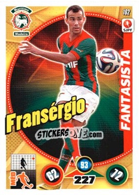 Sticker Fransérgio - Futebol 2014-2015. Adrenalyn XL - Panini