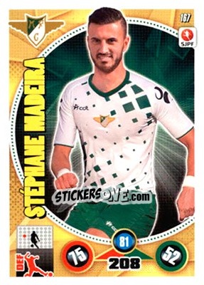 Sticker Stéphane Madeira - Futebol 2014-2015. Adrenalyn XL n. 167 - Panini