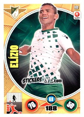 Cromo Elízio - Futebol 2014-2015. Adrenalyn XL - Panini