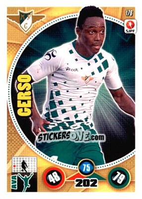 Sticker Gerso - Futebol 2014-2015. Adrenalyn XL n. 176 - Panini