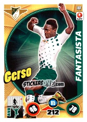 Sticker Gerso - Futebol 2014-2015. Adrenalyn XL n. 180 - Panini
