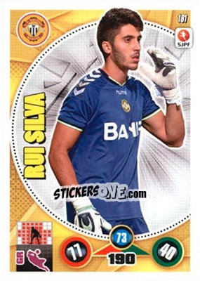 Sticker Rui Silva - Futebol 2014-2015. Adrenalyn XL n. 181 - Panini