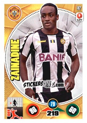 Sticker Zainadine - Futebol 2014-2015. Adrenalyn XL n. 182 - Panini
