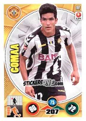Sticker Gomaa - Futebol 2014-2015. Adrenalyn XL n. 190 - Panini