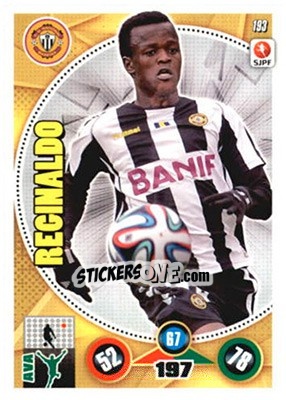 Sticker Reginaldo - Futebol 2014-2015. Adrenalyn XL n. 193 - Panini