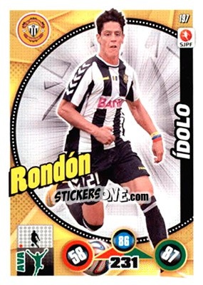 Sticker Rondón - Futebol 2014-2015. Adrenalyn XL n. 197 - Panini