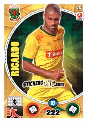 Figurina Ricardo - Futebol 2014-2015. Adrenalyn XL - Panini