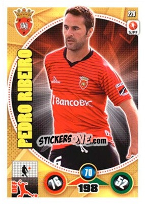 Sticker Pedro Ribeiro - Futebol 2014-2015. Adrenalyn XL n. 220 - Panini