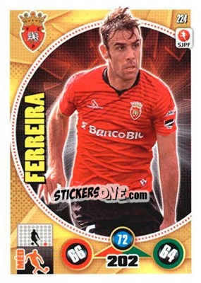Sticker Ferreira - Futebol 2014-2015. Adrenalyn XL n. 224 - Panini