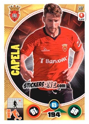 Figurina Capela - Futebol 2014-2015. Adrenalyn XL - Panini