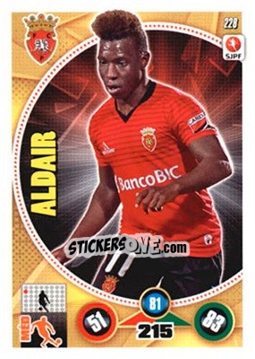Sticker Aldaír - Futebol 2014-2015. Adrenalyn XL n. 228 - Panini