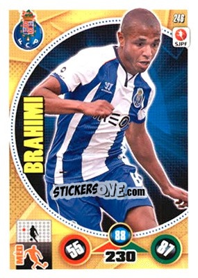 Sticker Yacine Brahimi - Futebol 2014-2015. Adrenalyn XL - Panini