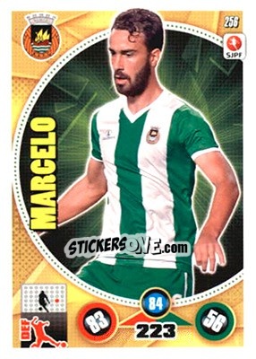 Sticker Marcelo - Futebol 2014-2015. Adrenalyn XL n. 256 - Panini