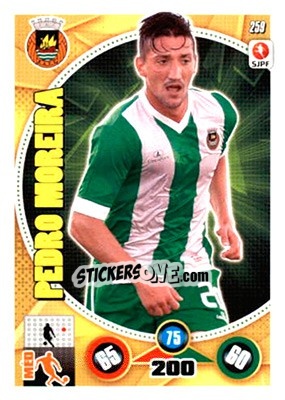 Sticker Pedro Moreira - Futebol 2014-2015. Adrenalyn XL n. 259 - Panini