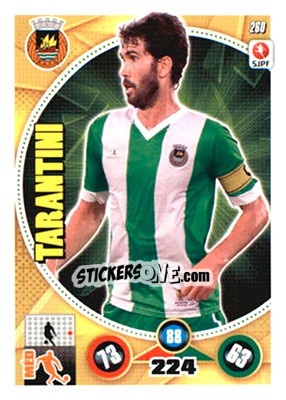 Sticker Tarantini - Futebol 2014-2015. Adrenalyn XL n. 260 - Panini