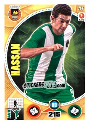 Sticker Hassan - Futebol 2014-2015. Adrenalyn XL n. 268 - Panini