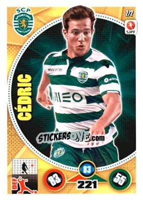 Sticker Cédric Soares - Futebol 2014-2015. Adrenalyn XL n. 272 - Panini
