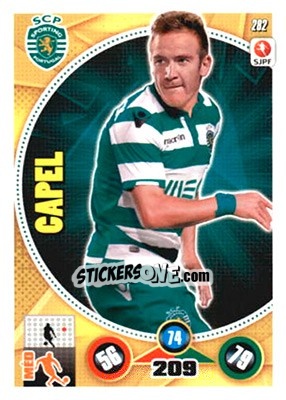 Sticker Diego Capel - Futebol 2014-2015. Adrenalyn XL n. 282 - Panini