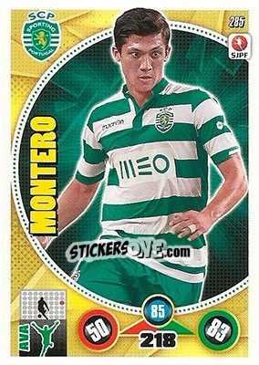 Figurina Fredy Montero - Futebol 2014-2015. Adrenalyn XL - Panini