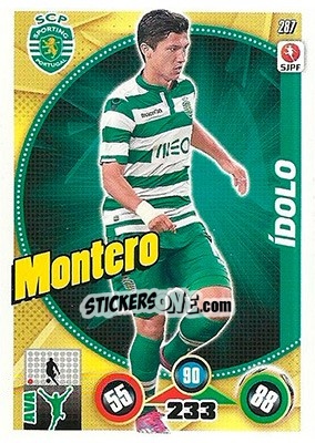 Sticker Fredy Montero - Futebol 2014-2015. Adrenalyn XL n. 287 - Panini