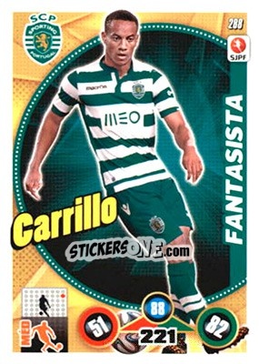 Sticker André Carrillo - Futebol 2014-2015. Adrenalyn XL n. 288 - Panini