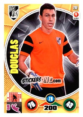 Sticker Douglas - Futebol 2014-2015. Adrenalyn XL n. 289 - Panini