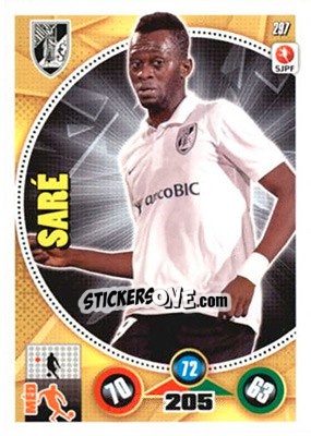 Sticker Saré - Futebol 2014-2015. Adrenalyn XL n. 297 - Panini