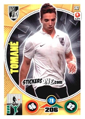 Sticker Tómané - Futebol 2014-2015. Adrenalyn XL n. 303 - Panini