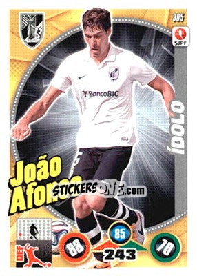 Cromo João Afonso - Futebol 2014-2015. Adrenalyn XL - Panini