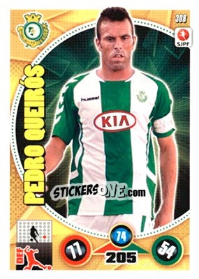 Figurina Pedro Queirós - Futebol 2014-2015. Adrenalyn XL n. 308 - Panini