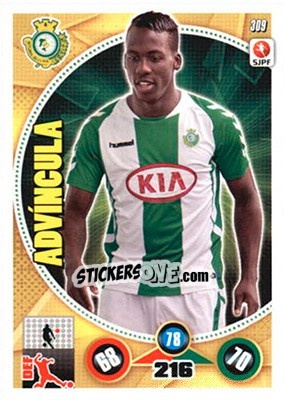 Sticker Advíncula - Futebol 2014-2015. Adrenalyn XL - Panini