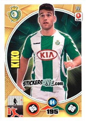 Figurina Kiko - Futebol 2014-2015. Adrenalyn XL - Panini