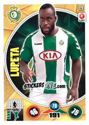 Sticker Lupeta - Futebol 2014-2015. Adrenalyn XL n. 320 - Panini