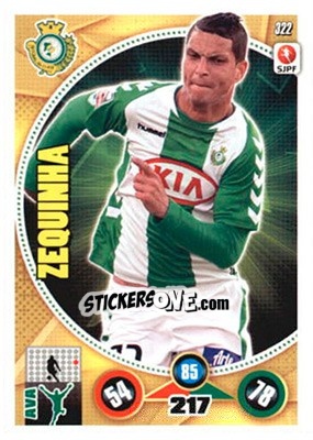 Sticker Zequinha - Futebol 2014-2015. Adrenalyn XL - Panini