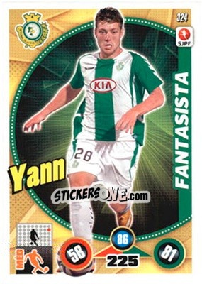 Sticker Yann - Futebol 2014-2015. Adrenalyn XL n. 324 - Panini