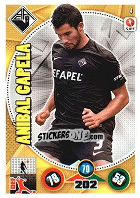 Sticker Aníbal Capela - Futebol 2014-2015. Adrenalyn XL n. 4 - Panini