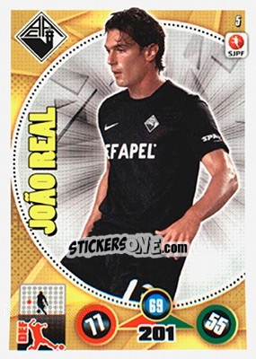 Figurina João Real - Futebol 2014-2015. Adrenalyn XL n. 5 - Panini