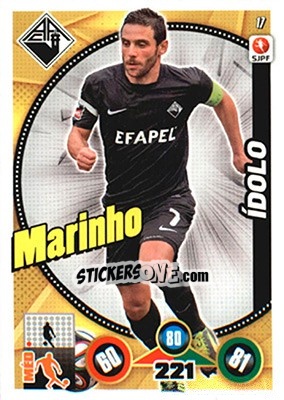Sticker Marinho - Futebol 2014-2015. Adrenalyn XL - Panini