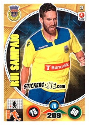 Sticker Rui Sampaio - Futebol 2014-2015. Adrenalyn XL - Panini