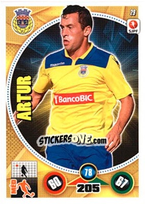 Cromo Artur - Futebol 2014-2015. Adrenalyn XL - Panini