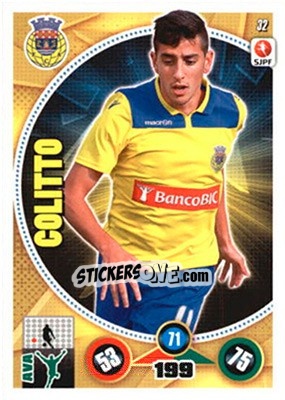Sticker Colitto - Futebol 2014-2015. Adrenalyn XL - Panini