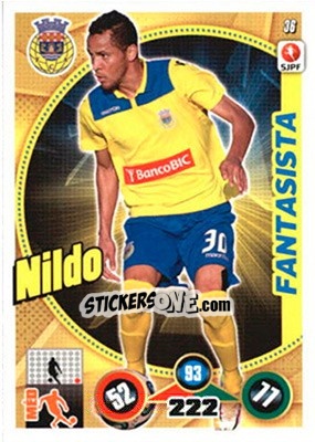 Sticker Nildo - Futebol 2014-2015. Adrenalyn XL n. 36 - Panini