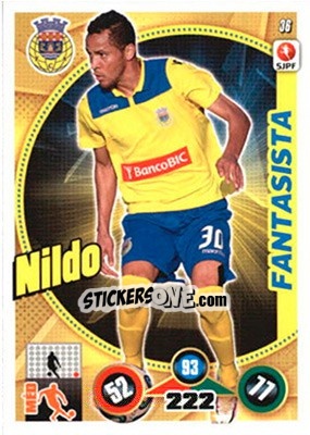 Cromo Nildo - Futebol 2014-2015. Adrenalyn XL - Panini