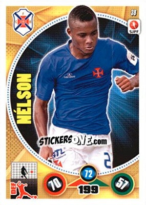 Sticker Nélson - Futebol 2014-2015. Adrenalyn XL n. 38 - Panini