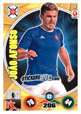 Cromo João Afonso - Futebol 2014-2015. Adrenalyn XL - Panini